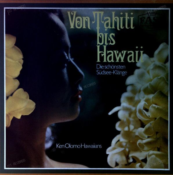 Ken Olomo Hawaiians - Von Tahiti Bis Hawaii - Die Schönsten Südsee LP (VG+/VG+)