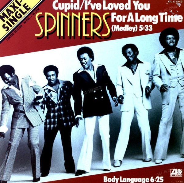 Spinners - Cupid / I've Loved You For A Long Time (Medley) Maxi (VG/VG)
