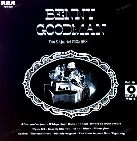 Benny Goodman Trio, Benny Goodman Quartet - Trio & Quartet (1935-1938) LP (VG/VG)