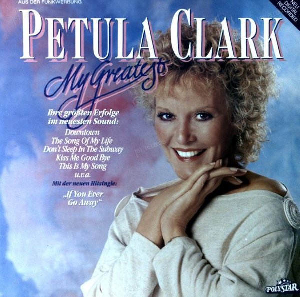 Petula Clark - My Greatest LP 1988 (VG/VG)