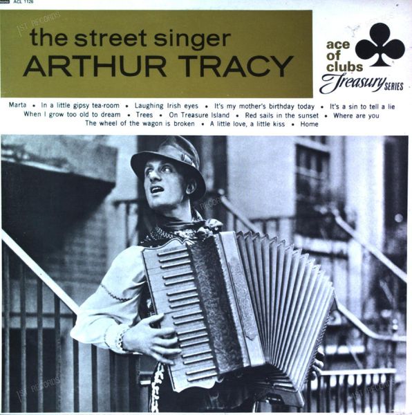 Arthur Tracy - The Street Singer UK LP 1963 (VG/VG)