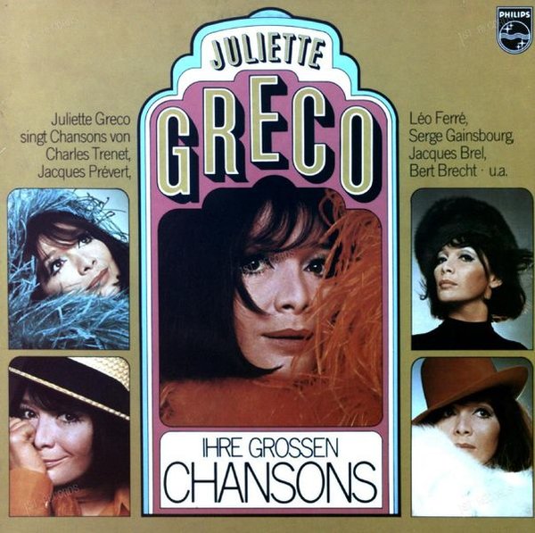 Juliette Greco - Ihre Grossen Chansons LP (VG/VG)