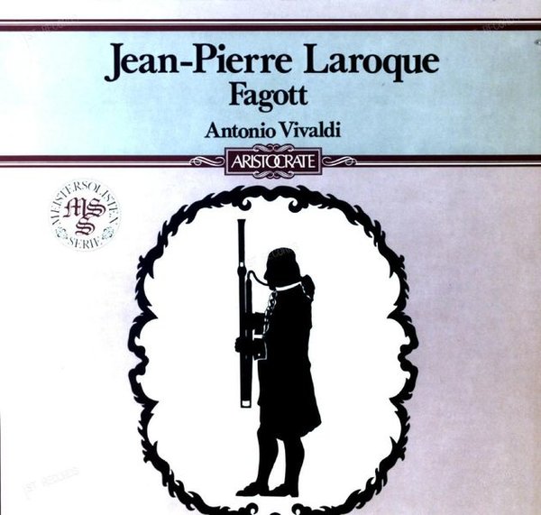 Jean-Pierre Laroque, Antonio Vivaldi - Fagott LP (VG+/VG+)