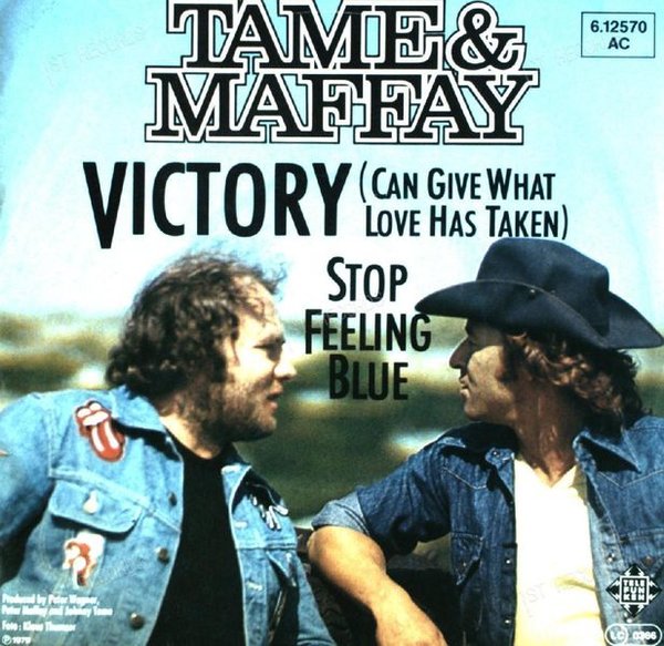 Tame & Maffay - Victory (Can Give What Love Has Taken) 7in (VG+/VG+)