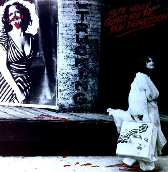 Bette Midler - Songs For The New Depression LP (VG/VG)