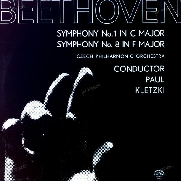 Beethoven - Symphony No. 1 In C Major / Symphony No. 8 In F Major LP (VG/VG)