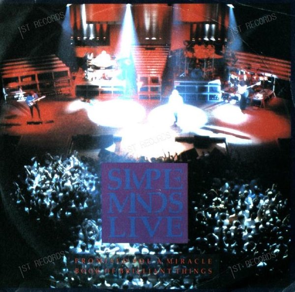 Simple Minds - Promised You A Miracle / Book Of Brilliant Things 7in (VG/VG)
