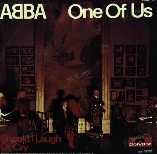 ABBA - One Of Us / Should I Laugh Or Cry 7in (VG+/VG+)