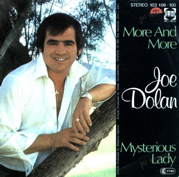 Joe Dolan - More And More / Mysterious Lady 7in (VG/VG)
