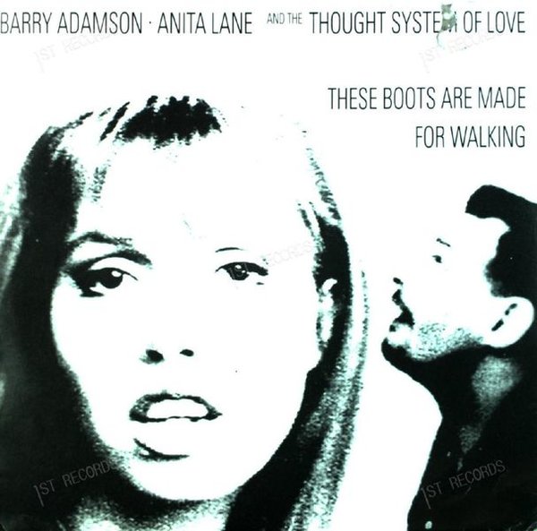 Barry Adamson • Anita Lane - These Boots Are Made For Walking 7in (VG/VG)