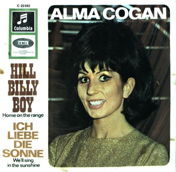 Alma Cogan - Hill-Billy-Boy / Ich Liebe Die Sonne 7in (VG/VG)