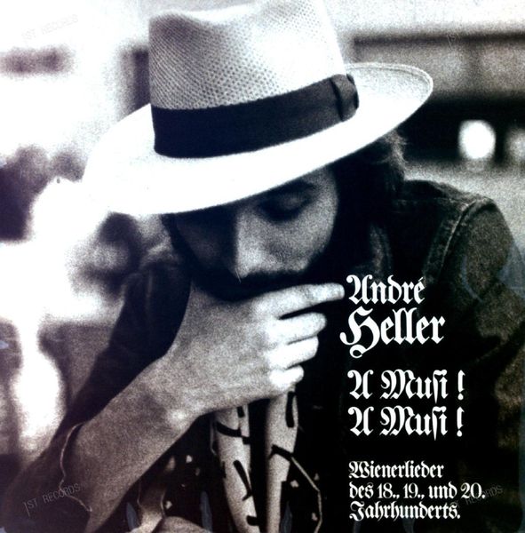 André Heller - A Musi! A Musi! (Wienerlieder Des 18., 19., Und 20. LP 1974 (VG/VG)