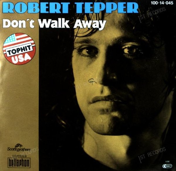 Robert Tepper - Don't Walk Away 7in (VG/VG)
