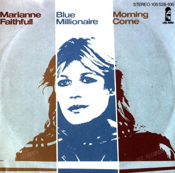 Marianne Faithfull - Blue Millionaire 7in (VG+/VG+)