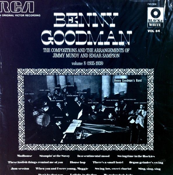 Benny Goodman - Volume 8 (1935-1938) The Compositions LP (VG+/VG+)