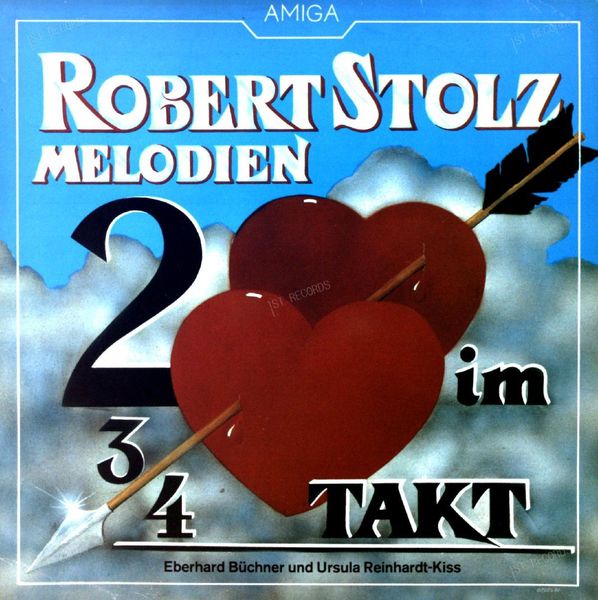 Robert Stolz - Zwei Herzen Im Dreivierteltakt LP AMIGA (VG/VG)