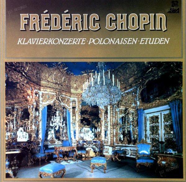 Frédéric Chopin - Klavierkonzerte - Polonaisen - Etuden 3LP (VG/VG)