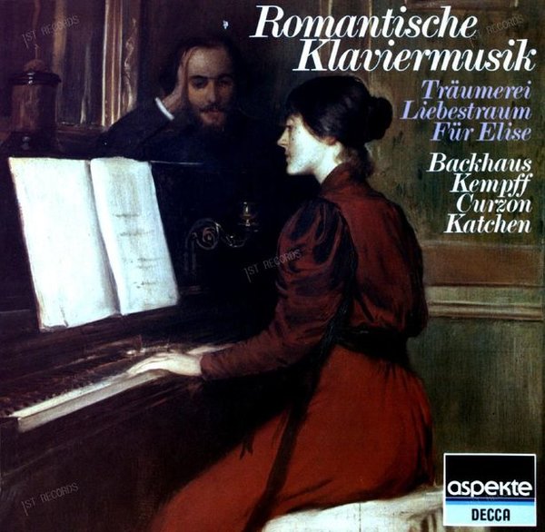 Various - Romantische Klaviermusik LP (VG+/VG+)