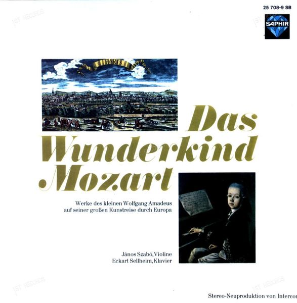 Mozart - Das Wunderkind Mozart LP (VG+/VG+)