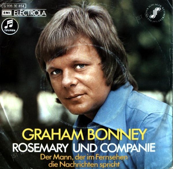 Graham Bonney - Anneliese 7in (VG/VG)