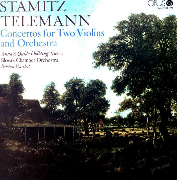 Georg Philipp Telemann Stamitz - Concertos For Two Violins And Orchestra LP (VG/VG)