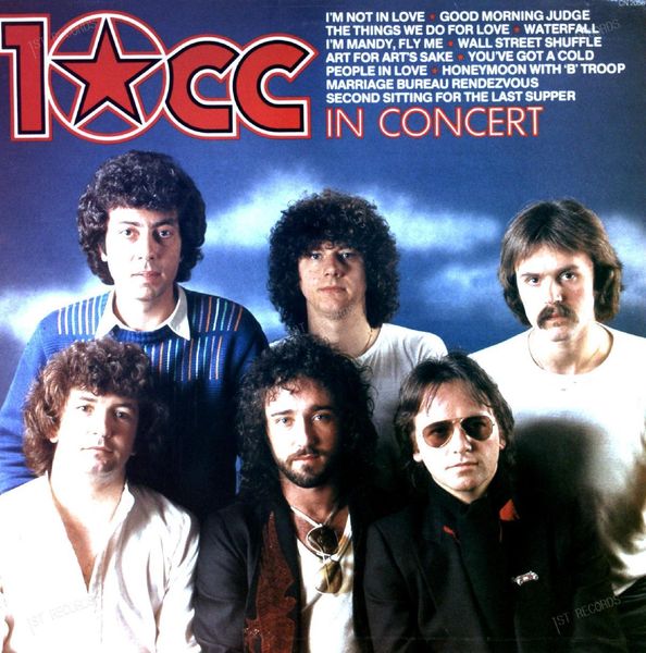 10cc - 10cc In Concert LP (VG+/VG+)