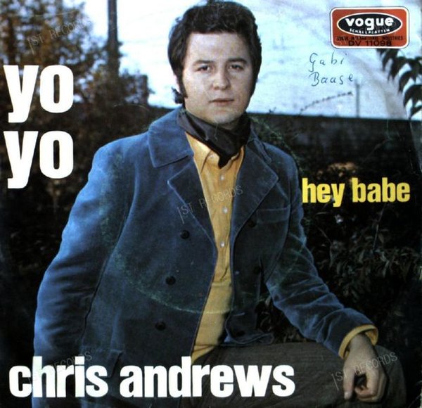 Chris Andrews - Yo Yo 7in (VG/VG)