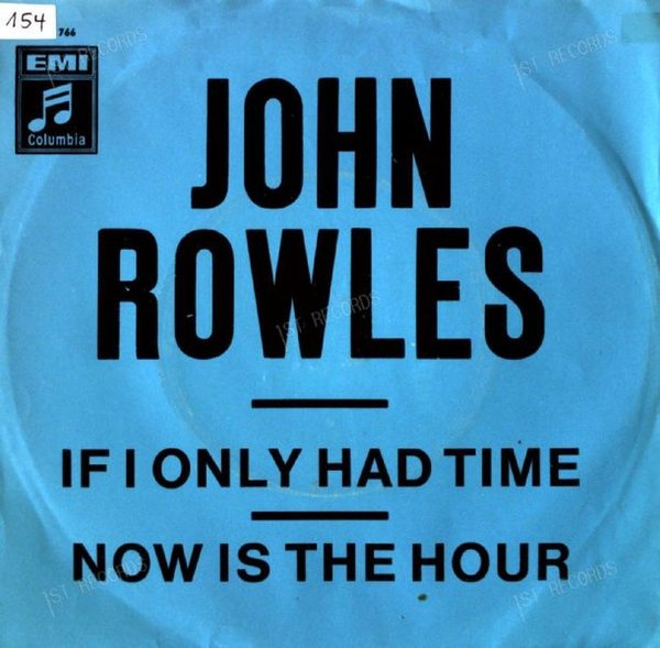 John Rowles - If I Only Had Time 7in (VG/VG)