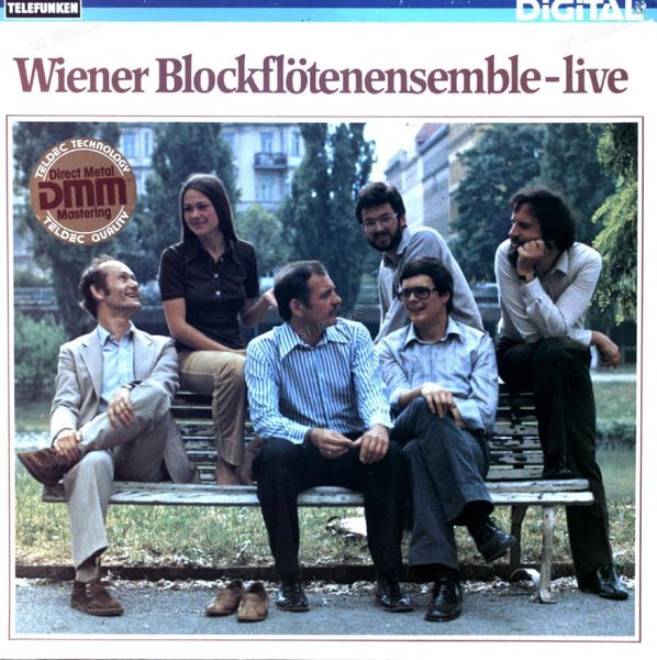 Wiener Blockflötenensemble - Live LP (VG/VG)