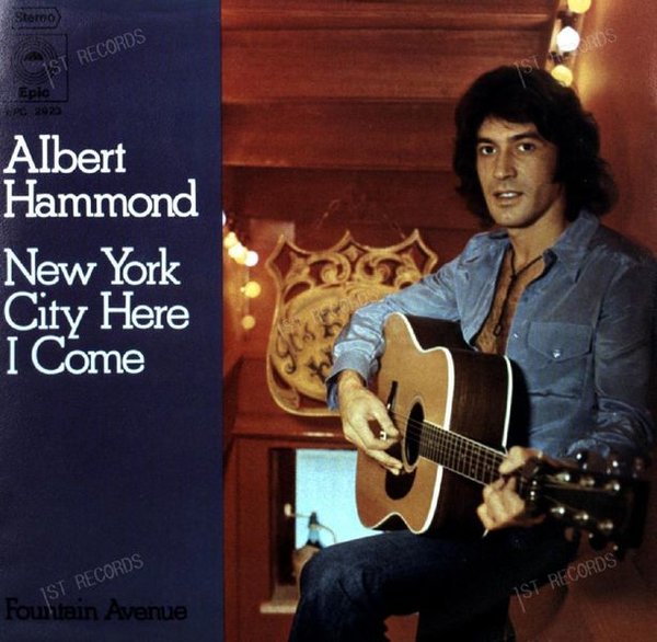 Albert Hammond - New York City Here I Come 7in (VG/VG)