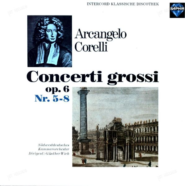 Arcangelo Corelli, Günther Wich - Concerti Grossi Op. 6, Nr. 5-8 LP (VG+/VG+)