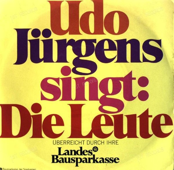 Udo Jürgens - Die Leute 7in (VG+/VG+)