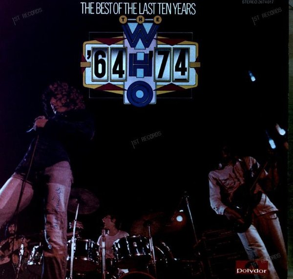 The Who - The Best Of The Last Ten Years / '64 - '74 2LP (VG+/VG)