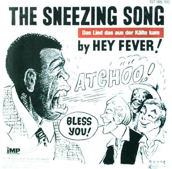 Hey Fever! - The Sneezing Song 7in (VG/VG)