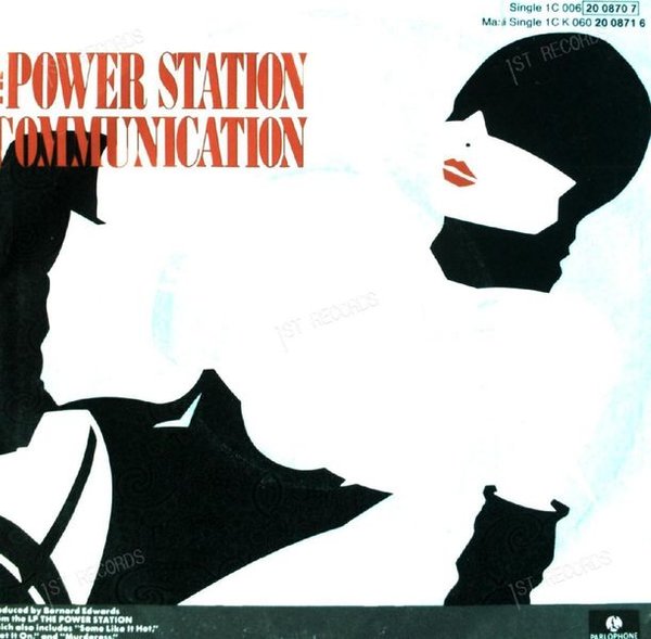 The Power Station - Communication 7in (VG/VG)