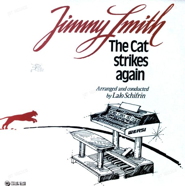 Jimmy Smith - The Cat Strikes Again LP (VG+/VG+)