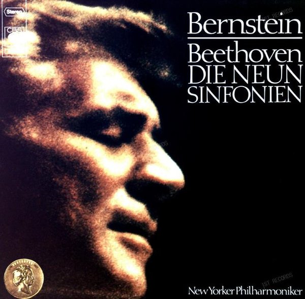 Bernstein, Beethoven, New Yorker Philharmoniker - Die Neun Sinfonien 7LP (VG+/VG+)
