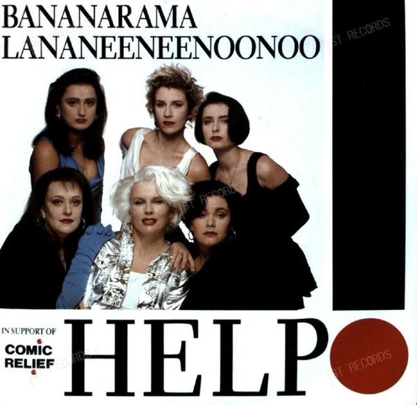 Bananarama, Lananeeneenoonoo - Help 7in 1989 (VG+/VG+)