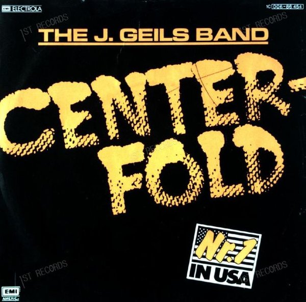 J. Geils Band / Moon Martin - Centerfold / X-Ray Vision 7in (VG/VG)