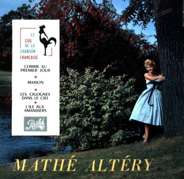 Mathé Altéry - Comme Au Premier Jour 7in (VG/VG)