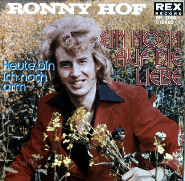 Ronny Hof - Ein Hoch Auf Die Liebe 7in (VG/VG)