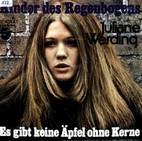 Juliane Werding - Kinder Des Regenbogens 7in (VG/VG)