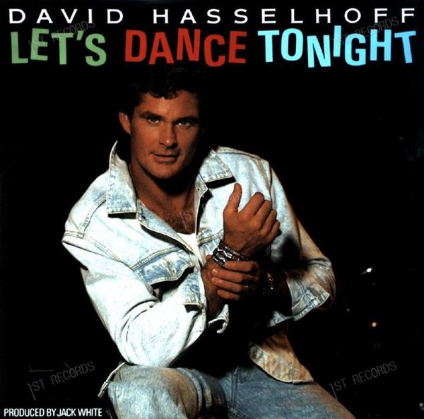 David Hasselhoff - Let's Dance Tonight 7in (VG+/VG+)
