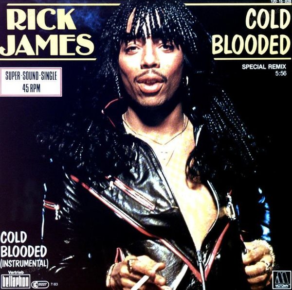 Rick James - Cold Blooded Maxi (VG+/VG+)