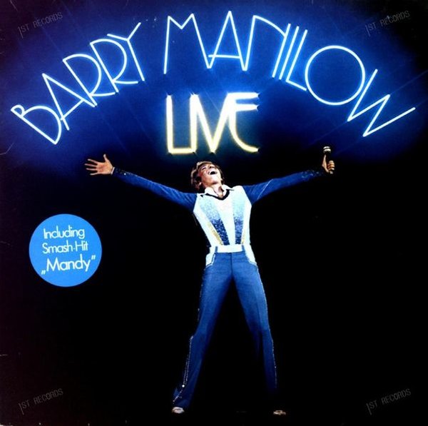Barry Manilow - Live - 2LP 1977 FOC + Innerbag (VG+/VG)