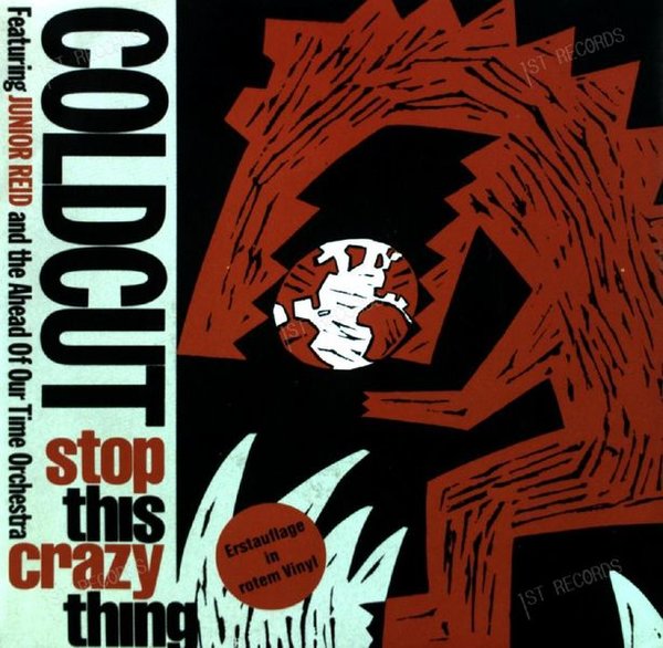Coldcut Featuring Junior - Stop This Crazy.. 7in (VG/VG)