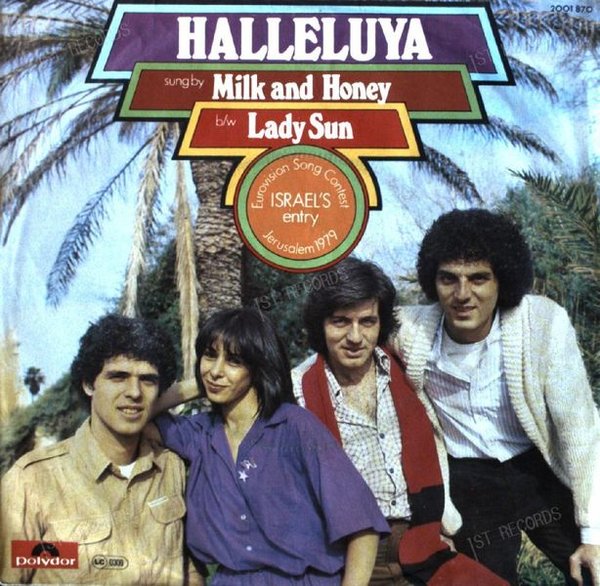 Milk And Honey - Halleluya b/w Lady Sun 7in (VG/VG)