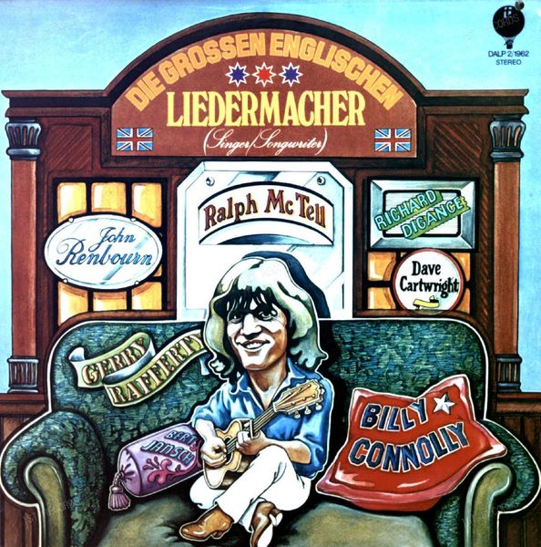 Various - Die Grossen Englischen Liedermacher (Singer/Songwriter) 2LP (VG/VG)