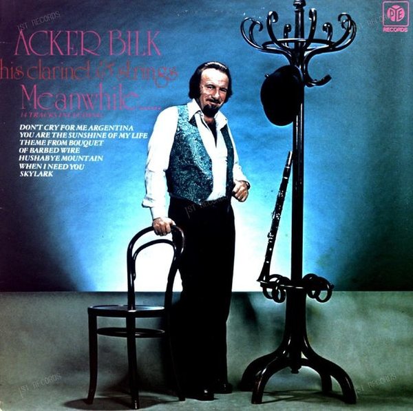 Acker Bilk His Clarinet & Strings - Meanwhile...... LP (VG/VG)
