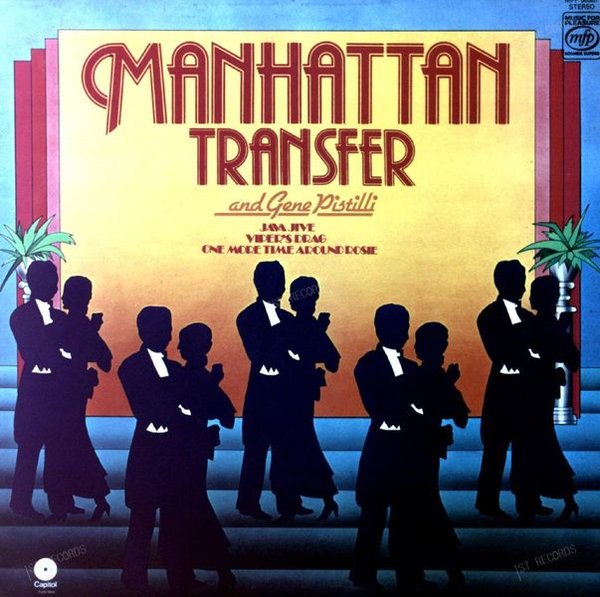 The Manhattan Transfer - The Manhattan Transfer LP 1975 (VG+/VG+)